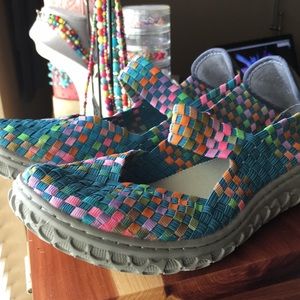 Corey’s maryjane shoes